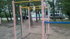 Площадка для воркаута в городе Хабаровск №2302 Маленькая Советская фото